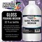 Professional Gloss Pouring Medium 32oz (Quart) - Improves Paint Flow & Cell Effects Creator, Viscosity Adjuster for Art Acrylic Painting